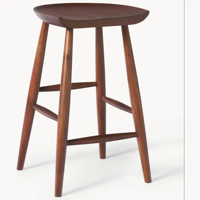 Westwing Collection Barkruk Nino van mangohout Bruin