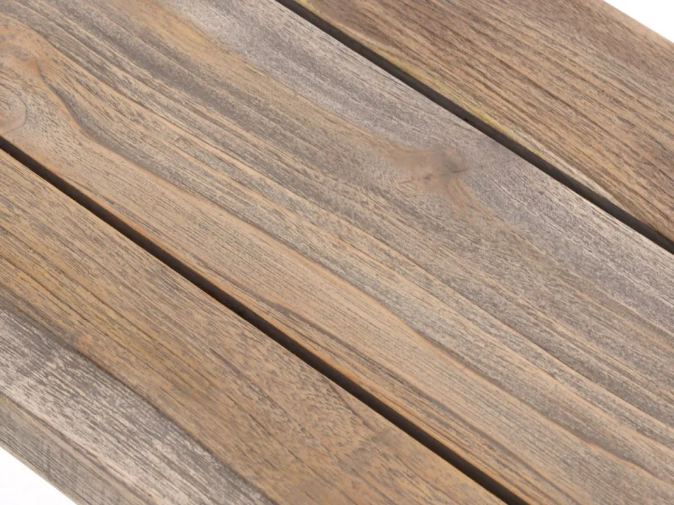 ROUGH Furniture ROUGH-X bijzet tuintafel voor loungebank 45x29x51cm bruin, foto 5