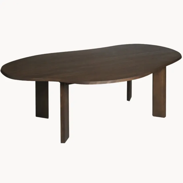 Ferm Living Eettafel Tarn van beukenhout, 220 x 119 cm Bruin
