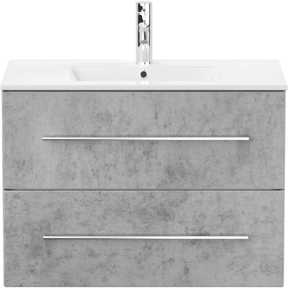 Wastafelkast Odin Beton 80 cm grijs, foto 5