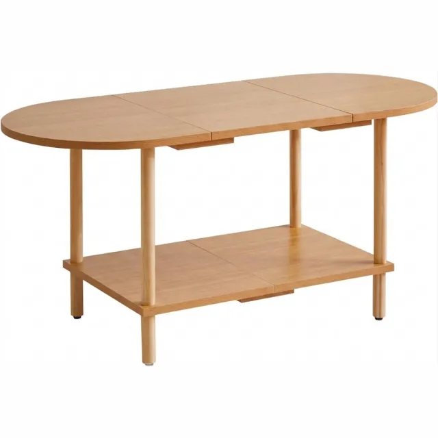 Imperatoris Salontafel - Geschikt voor Woonkamer, Thuiskantoor & Buiten - Stijlvolle Salon Tafel en Sidetable - Bruin - 35 x 16 x 17 in - van Imperatoris