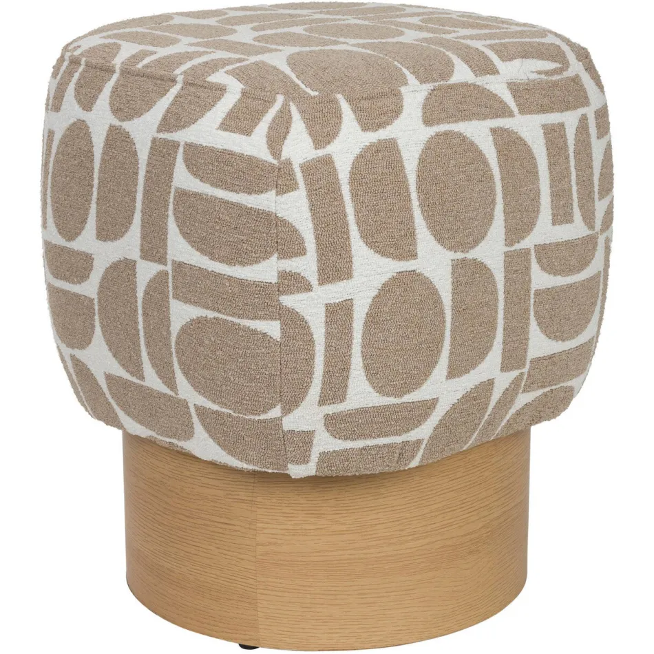 Housecraft Living poef Cyril beige, foto 2