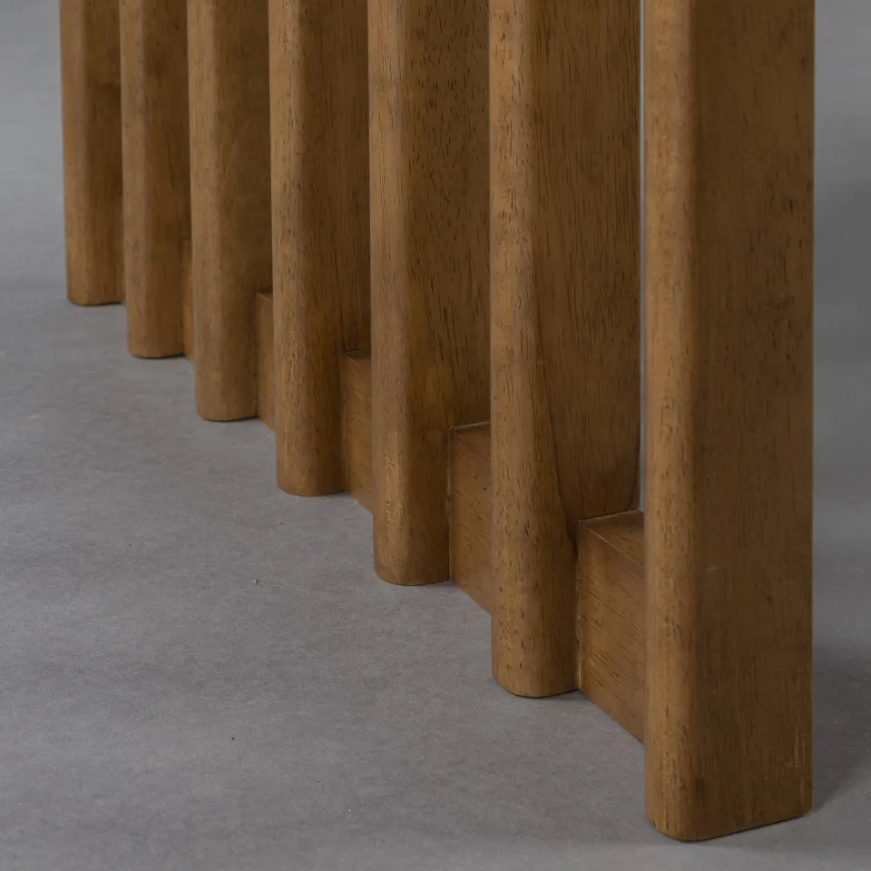 Dutchbone eetkamertafel Barlet bruin, foto 4