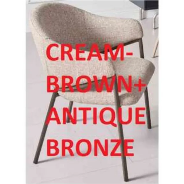Light & Living Eetkamerstoel NYRO - Bruin - 61x60x80 cm