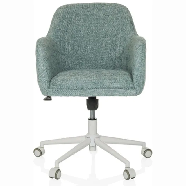 Bureaustoel / draaistoel SOLAO HOME bouclé stof mint hjh LIVING