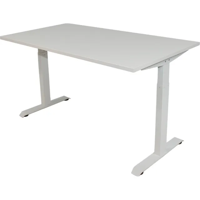 Game Hero Office Hero® Cosmic - In hoogte verstelbaar bureau wit frame - Game bureau - Computertafel - Werktafel - 140x80 - Wit