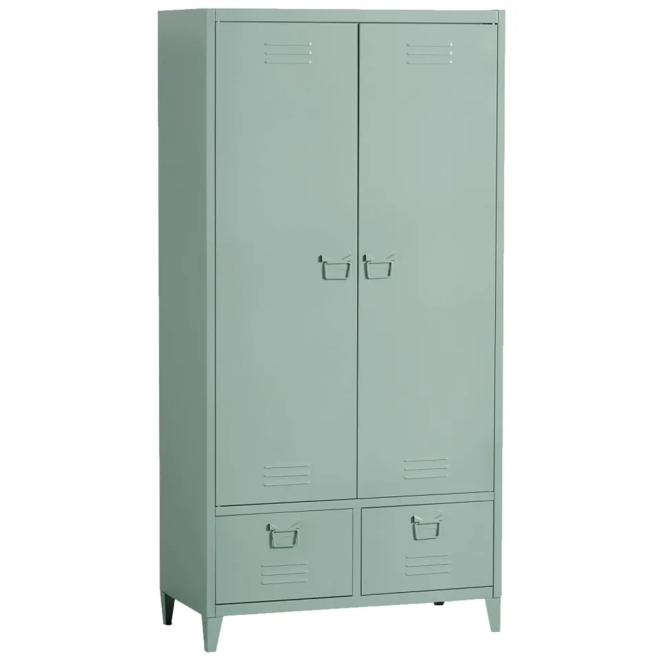 NOUS Living Jackson kledingkast dusty blue, foto 3