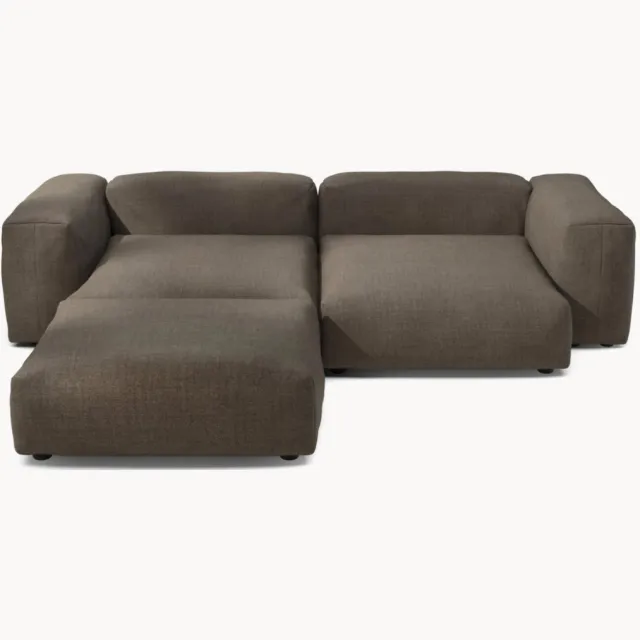 vetsak Modulaire outdoor hoekbank Vetsak (3-zits) Taupe