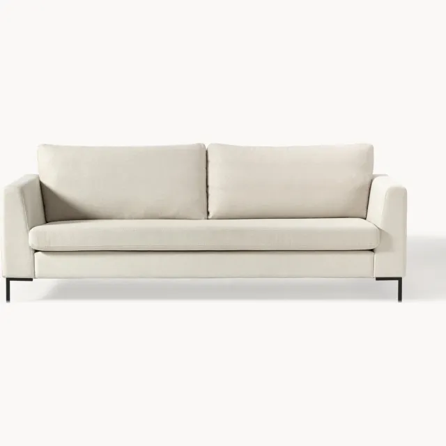 Westwing Collection Bank Luna (3-zits) Wit
