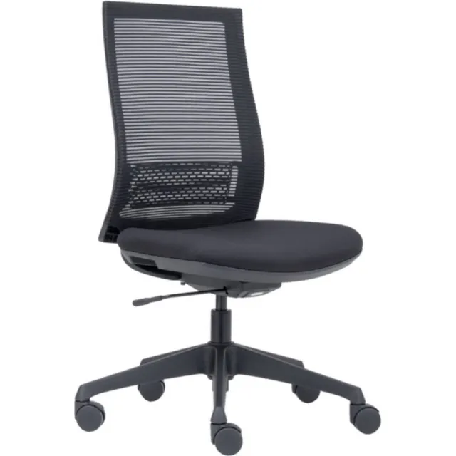 Game Hero Office Hero® Admire Ergonomische Bureaustoel - Bureaustoelen voor Volwassenen - Zonder armleuningen - Gemonteerd geleverd - Zwart Zwart3