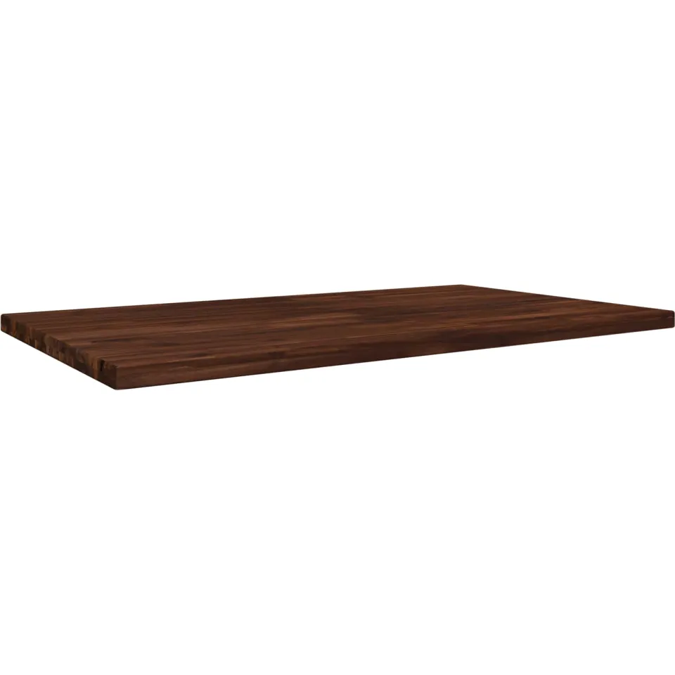 vidaXL Rechthoekig Tafelblad 100 x 80 x 3,2 cm Rechthoekig Bruin