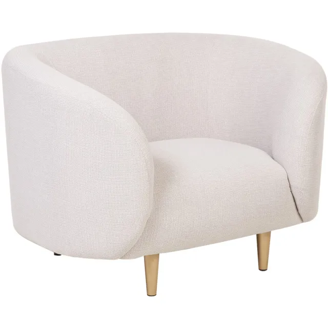 LUXSIT LOEN - Fauteuil - Beige - Polyester