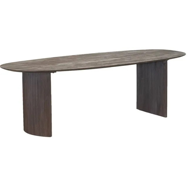 Giga Meubel Eettafel Feline - Deens Ovaal - Mangohout - 300cm