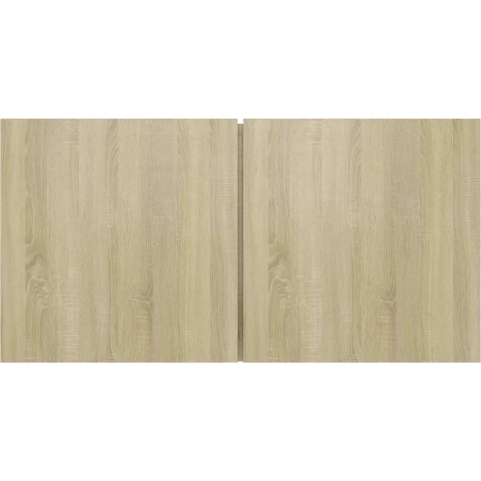 vidaXL Tv-hangmeubelen 3 st 60x30x30 cm sonoma eikenkleurig, foto 4