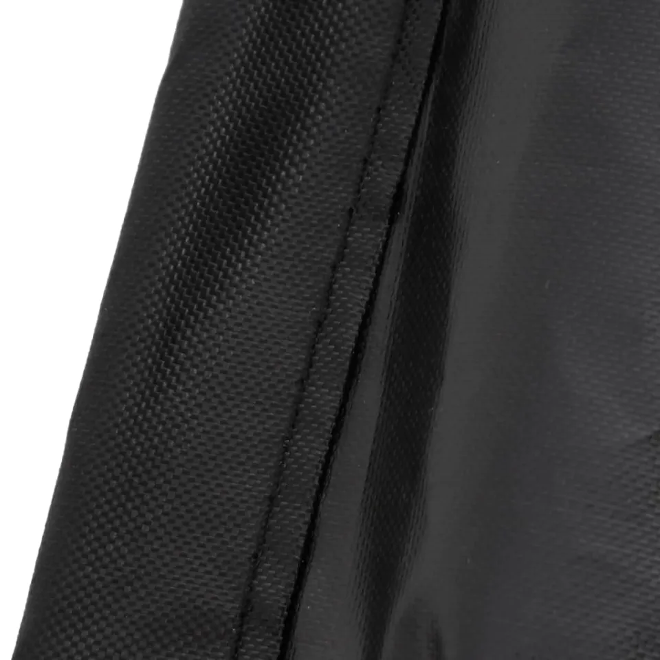vidaXL Hoes voor dubbele ei-stoel zwart Ø 146x210 cm 420D oxford, foto 2