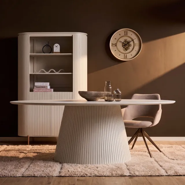 Starfurn Eettafel Solana Zand - Beige - 110x210x76 cm
