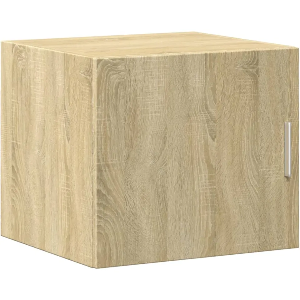vidaXL Opbergkast smal 45x42,5x225 cm bewerkt hout sonoma eikenkleurig, foto 3