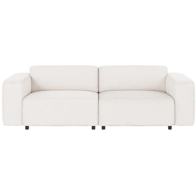 Rowico Home Willard gestoffeerde 3 zitsbank wit - 236 cm