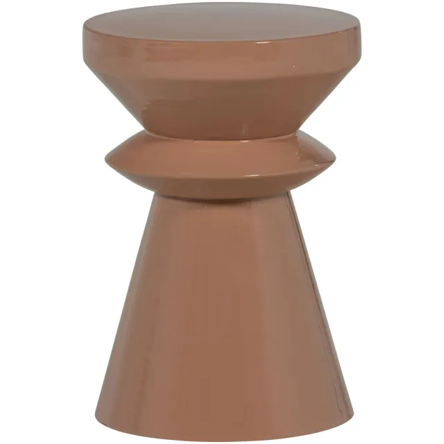 WOOOD Fedde bijzettafel terracotta old pink
