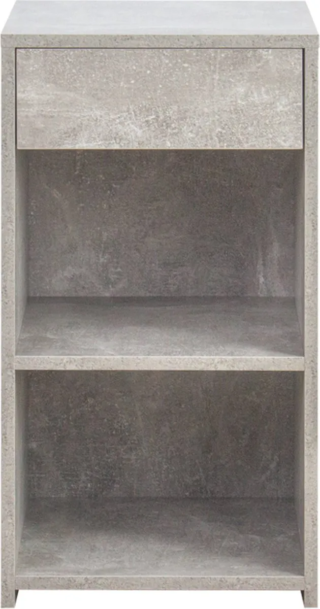 VDD Nachtkastje - halkastje - 65 cm hoog - grijs beton kleurig