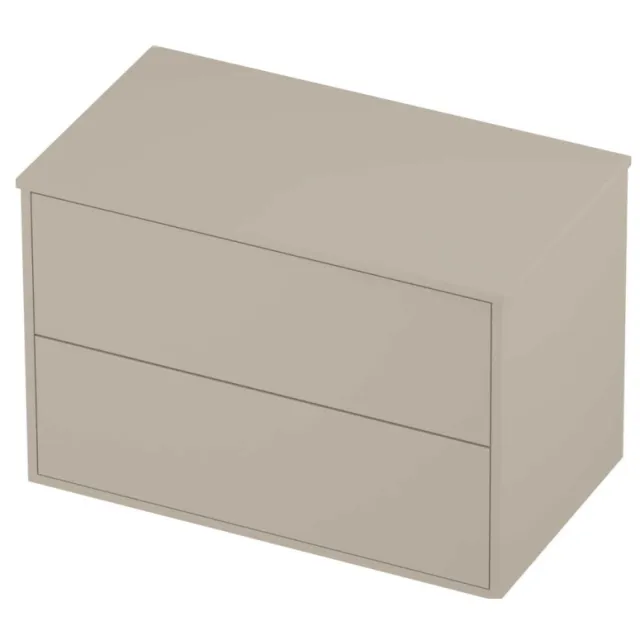 Proline Deck Badmeubelset Voor Grepen Symmetrisch Kader 80x46x54 cm Soft Linen Beige