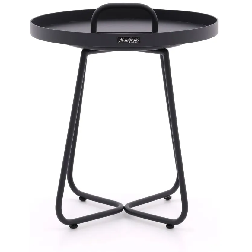 Manifesto Furniture Manifesto Pito bijzet tuintafel ø 44cm (h:51cm) grijs, foto 5