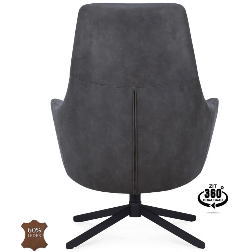 Wehkamp Home fauteuil antraciet, foto 5