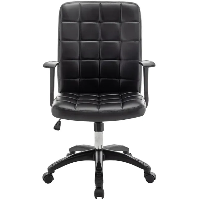Bureaustoel Luka | 58 X 59 X 96 Cm | Zwart - Rousseau - Bureaustoel - Zwart - Polyester