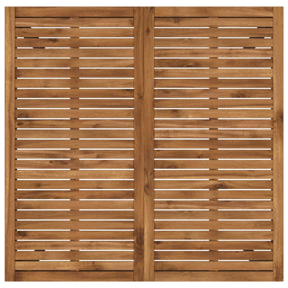 vidaXL Tuinbar Tafel NAARDEN Naturel en Zwart 110 x 108,5 x 105 cm, foto 4