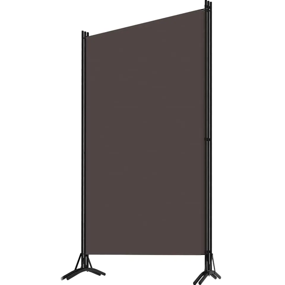 vidaXL Kamerscherm met 3 panelen 260x180 cm bruin, foto 4