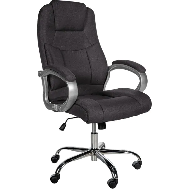 Luxe Comfort Monza 0075 bureaustoel - stof - donkergrijs