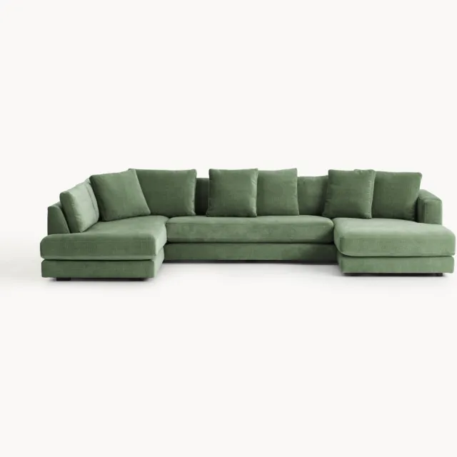 Westwing Collection XL bank Tribeca Groen
