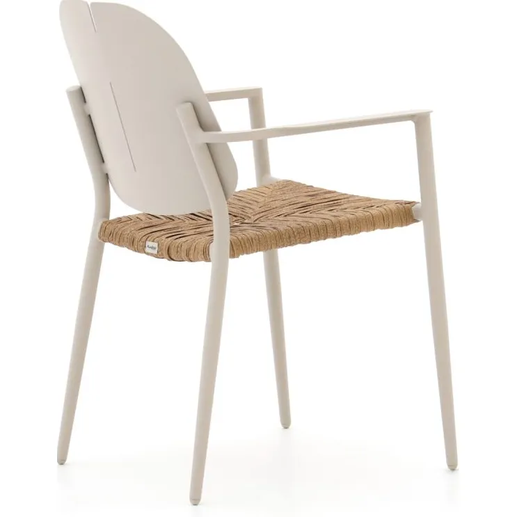 Manifesto Furniture Manifesto Talvullia dining tuinstoel stapelbaar Taupe