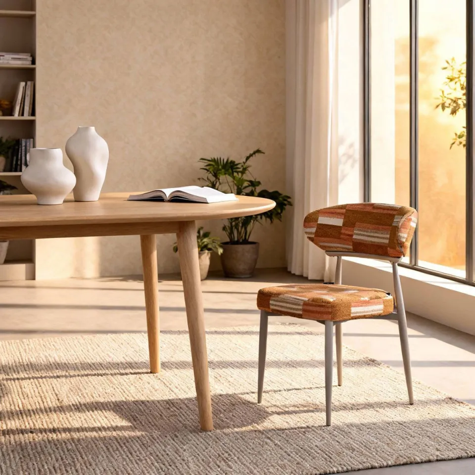 Giga Meubel Nora eetkamerstoel terracotta, foto 4