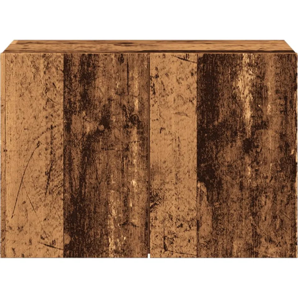 vidaXL Tv-meubel wandgemonteerd 60x30x41 cm oud houtkleurig bruin, foto 4