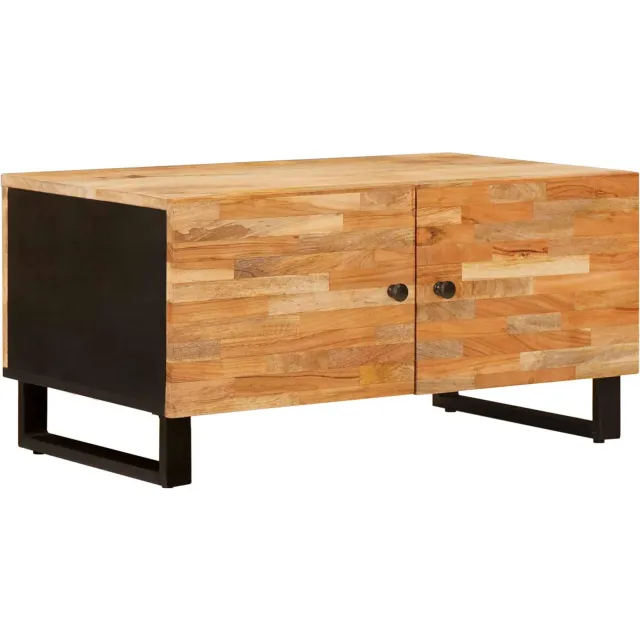 vidaXL Salontafel Bruin 80 x 50 x 40 cm Massief Mango Hout