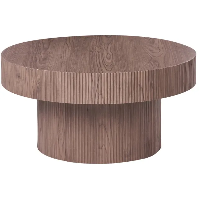 Beliani SEUL - Salontafel - Donkerbruin - MDF