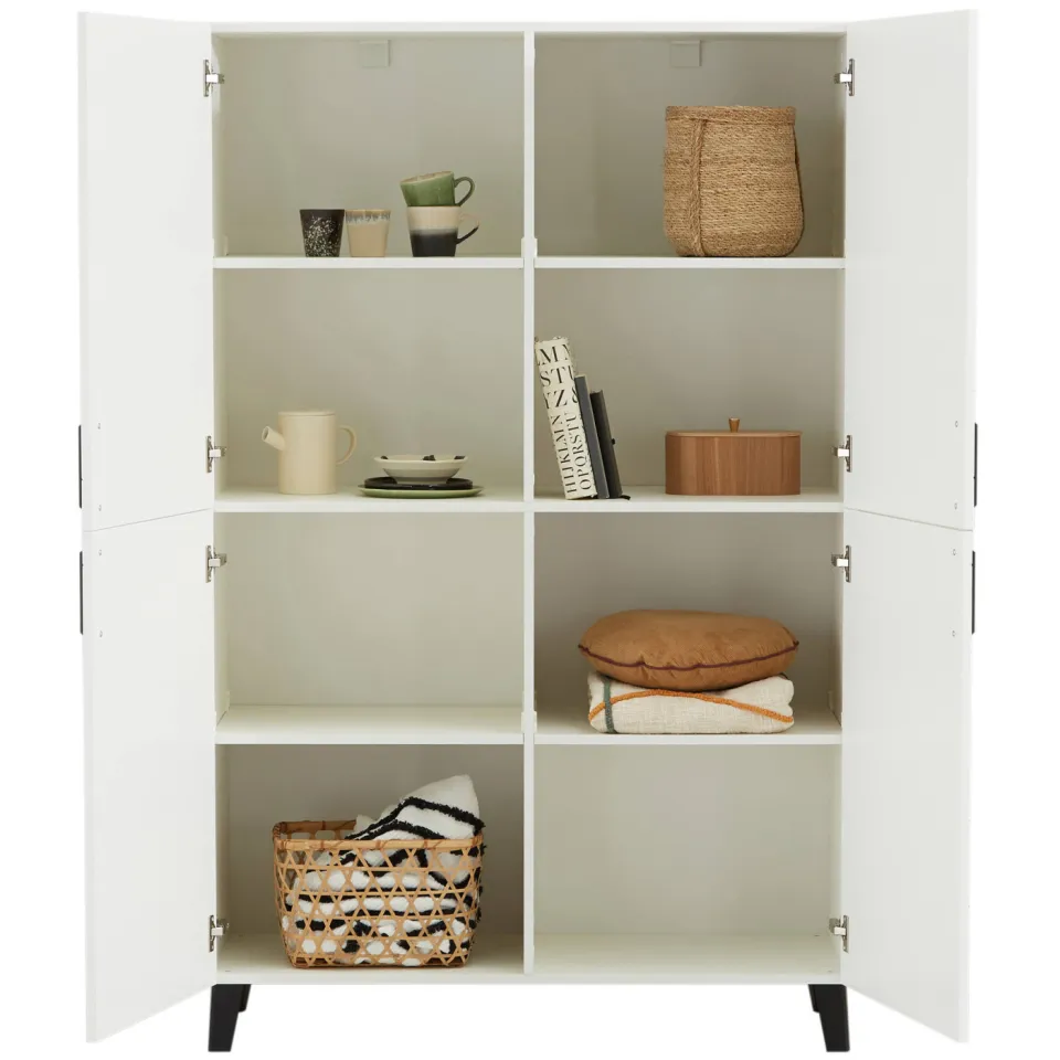 NOUS Living opbergkast Silk wit, foto 4