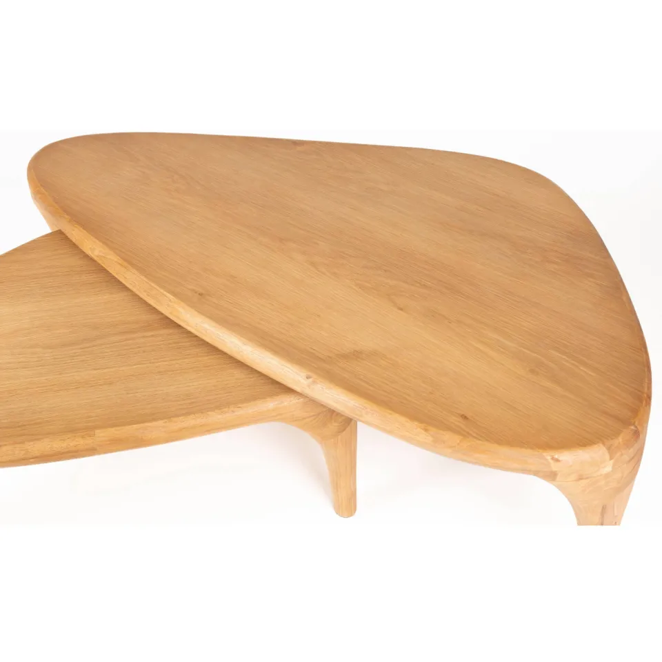 Zuiver salontafel Isla (set van 2) beige, foto 5