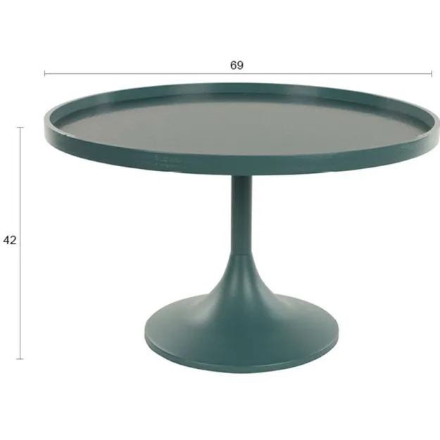 Zuiver bijzettafel Jason blauw, foto 2