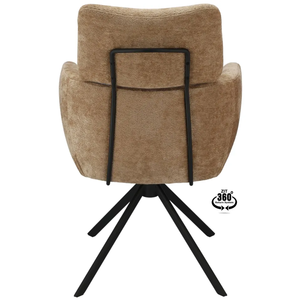 Wehkamp Home Isa armstoel camel, foto 5
