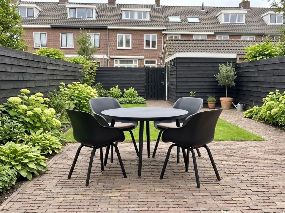 Hartman tuinmeubelen Hartman Le Soleil Element/Sophie Studio ø128cm dining tuinset 5-delig, foto 5