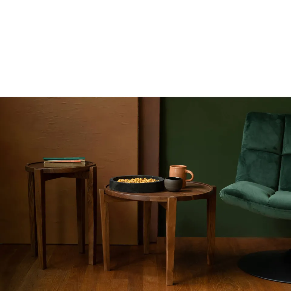 Dutchbone salontafel Shane bruin, foto 4