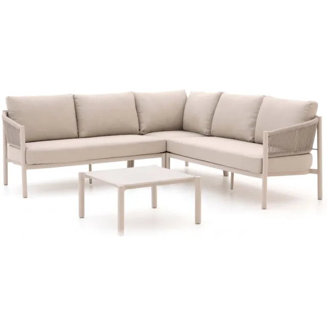Bellagio tuinmeubelen Bellagio Panaro hoek loungeset 4-delig Taupe