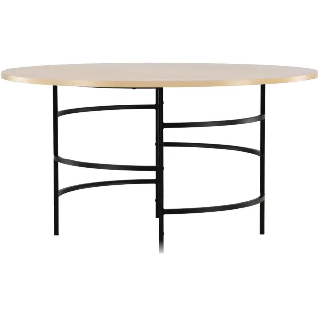 Svea Zeno ronde eettafel - ø140 cm - zwart