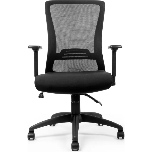 LifeGoods Ergonomische Bureaustoel - NEN1335-gecertificeerd - Gamestoel - Office Chair - Volwassenen - Kantoorstoel - Verstelbaar - Zwart