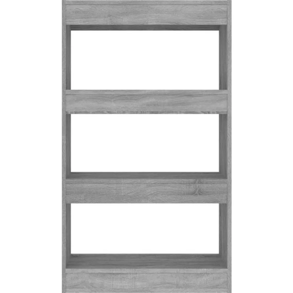 vidaXL Boekenkast/kamerscherm 60x30x103 cm spaanplaat grijs sonoma, foto 4
