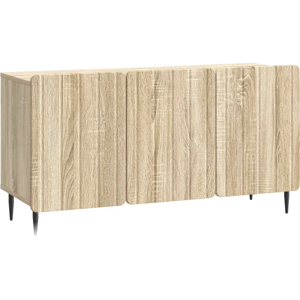 vidaXL TV-kast 99 x 34,5 x 52 cm Sonoma Eiken Bewerkt hout, foto 3