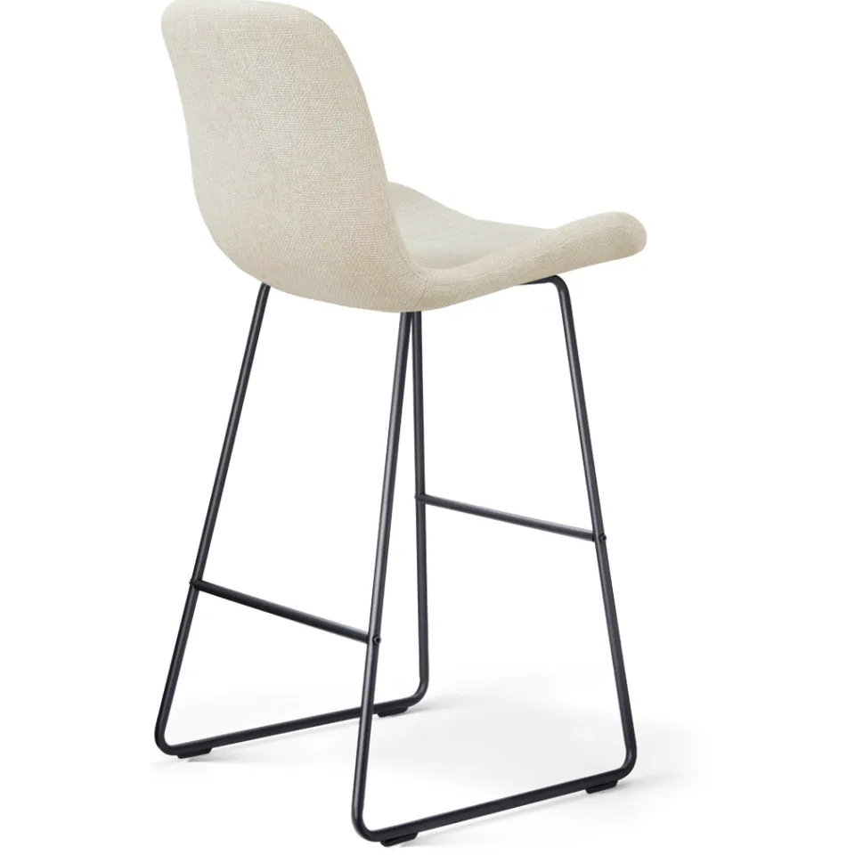 Nolon Nino-Fé barkruk cottonbeige - zwart onderstel - 75 cm, foto 3