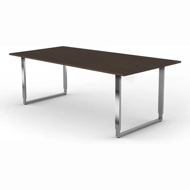 Kerkmann Vergadertafel Spirit bruin 200x100cm verstelbaar